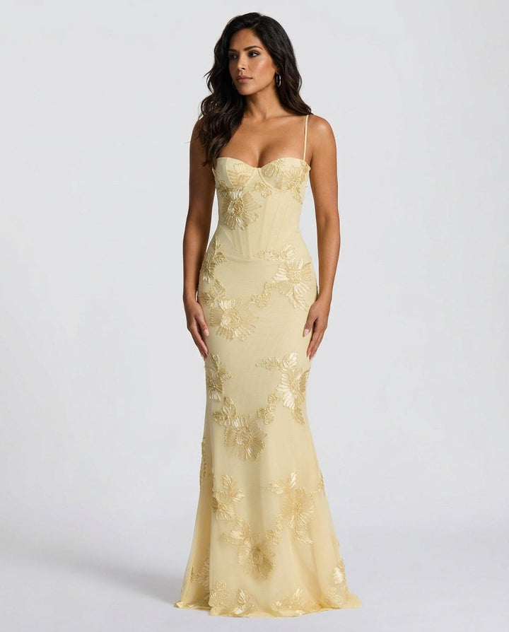 Nefertiti | Sleeveless Bodycon Maxi Dress