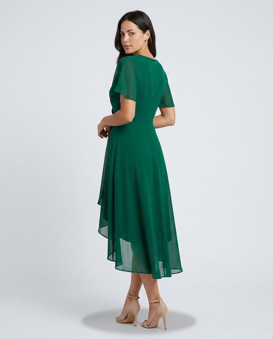 Mira | Romantic Lace Midi Dress