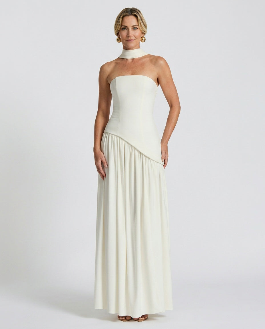 Maliyah | Wrap Tie Waist Maxi Dress