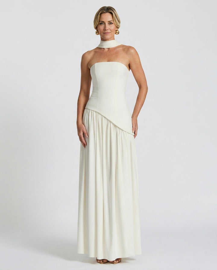 Maliyah | Wrap Tie Waist Maxi Dress