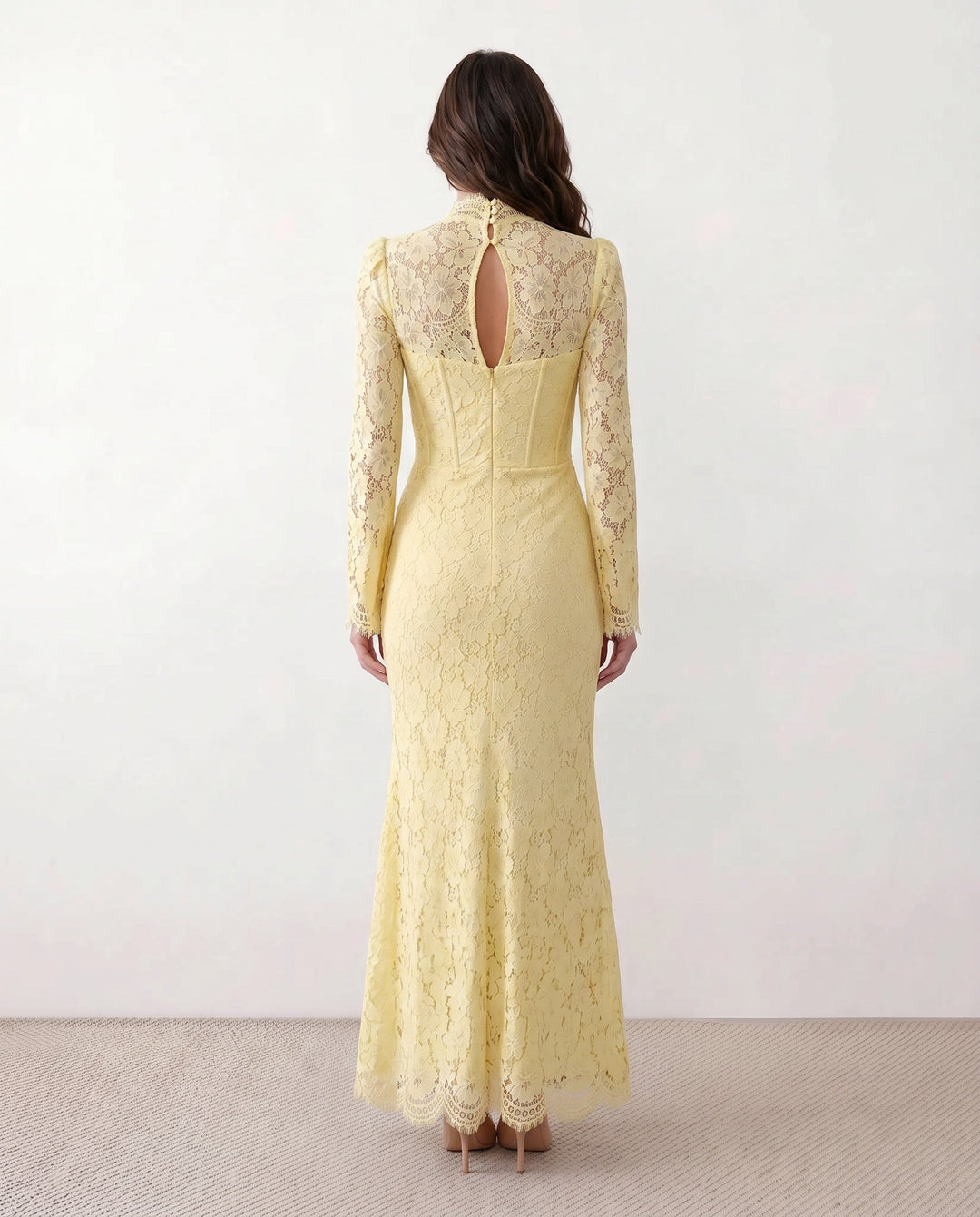 Kaia | Lace Mermaid Maxi Dress
