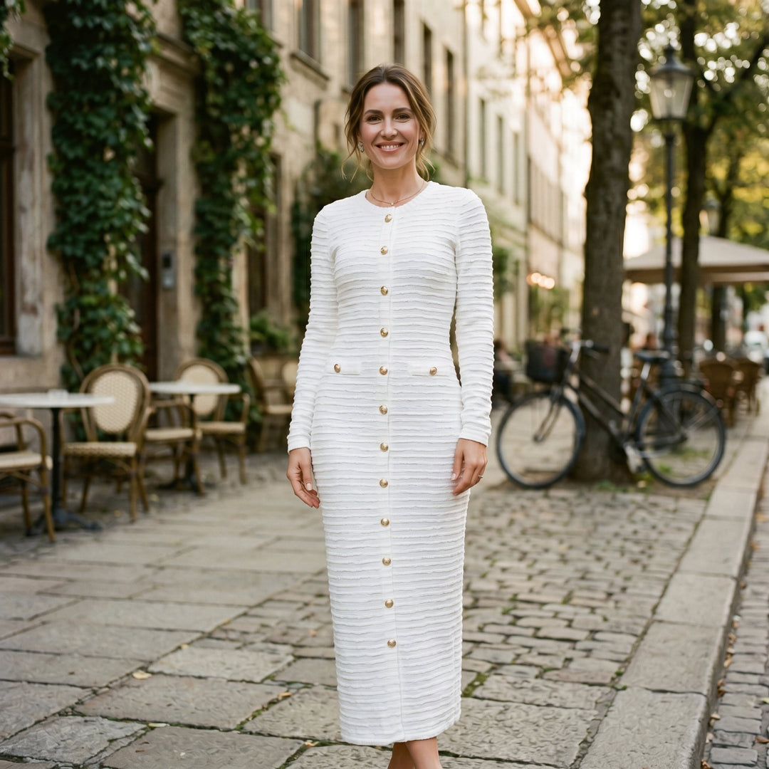 Paige | Black Tie Formal Midi Dress