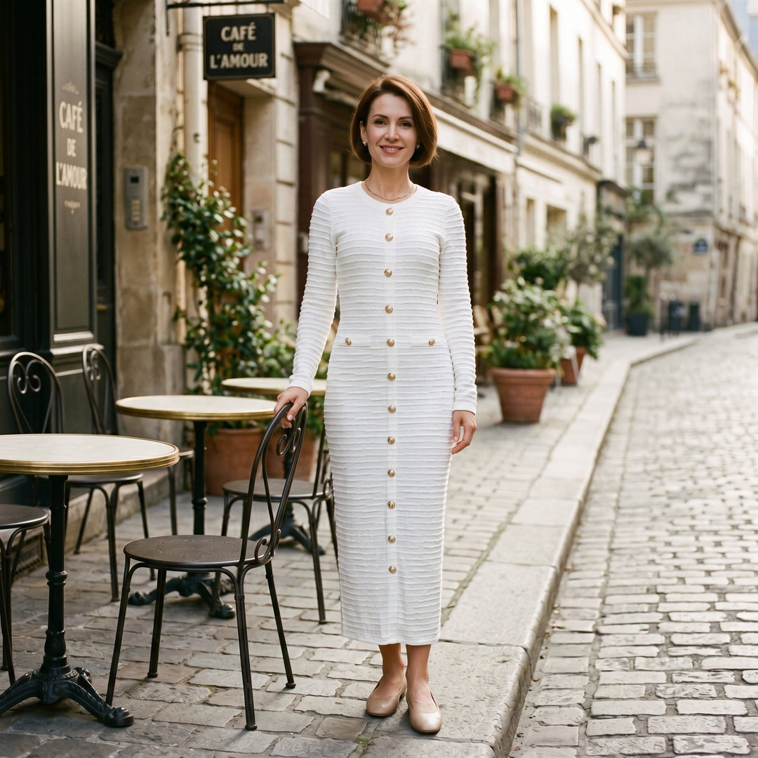 Paige | Black Tie Formal Midi Dress