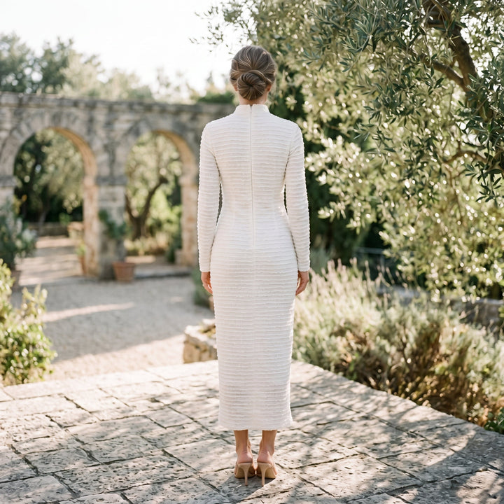 Paige | Black Tie Formal Midi Dress