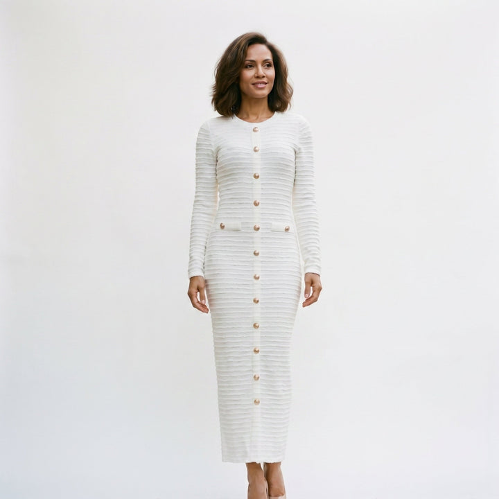 Paige | Black Tie Formal Midi Dress