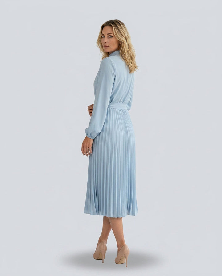 Celeste | Pleated Midi Dress