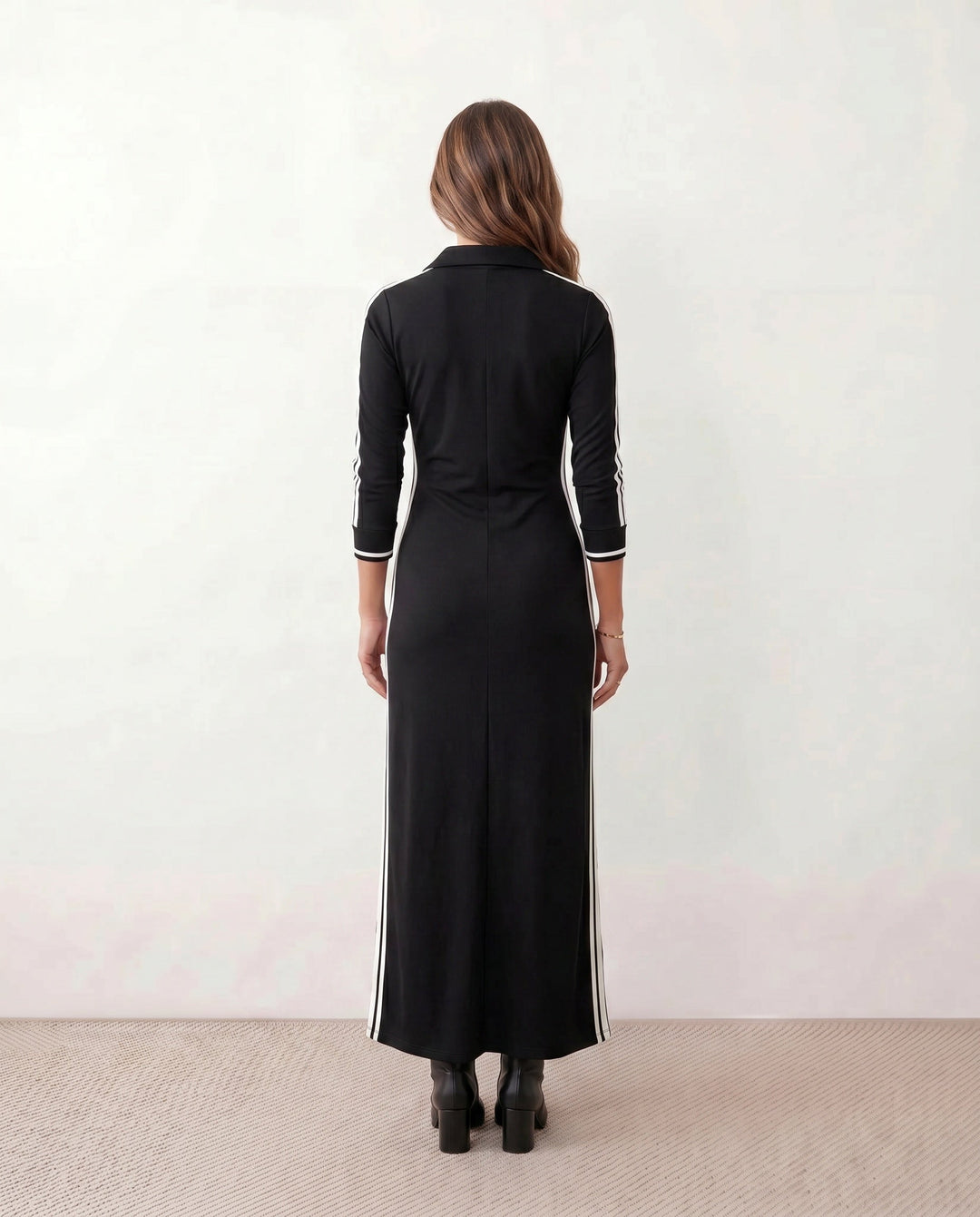 Tatum | Striped Button-Front Maxi Dress