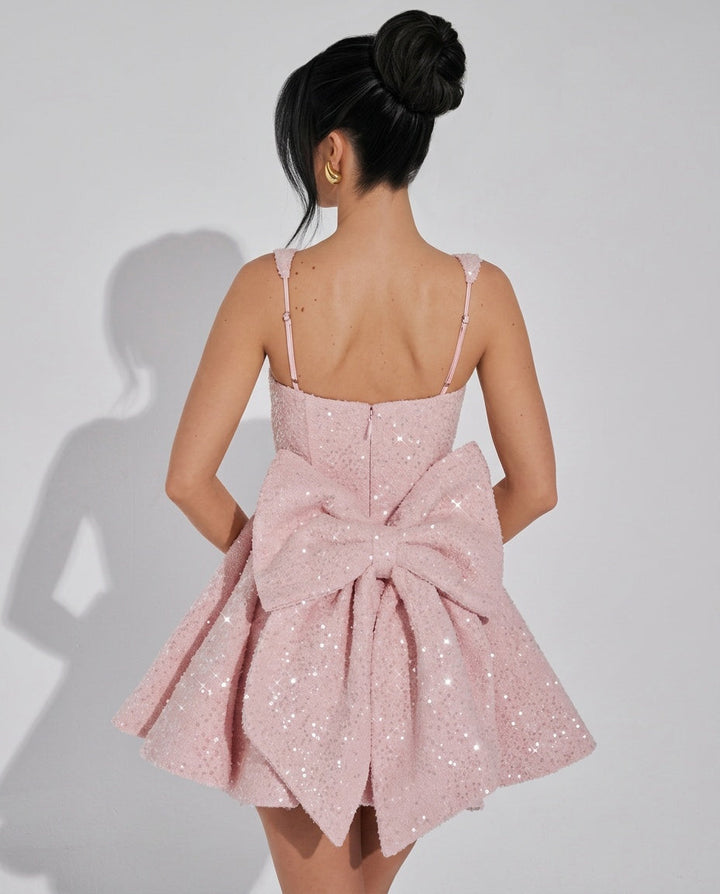 Dorothea | Off-Shoulder Ruffle Mini Dress