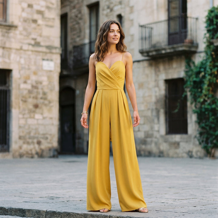 Lena | Belted Everyday Jumpsuit
