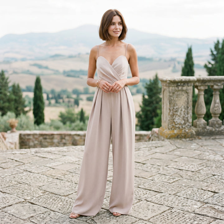 Lena | Belted Everyday Jumpsuit