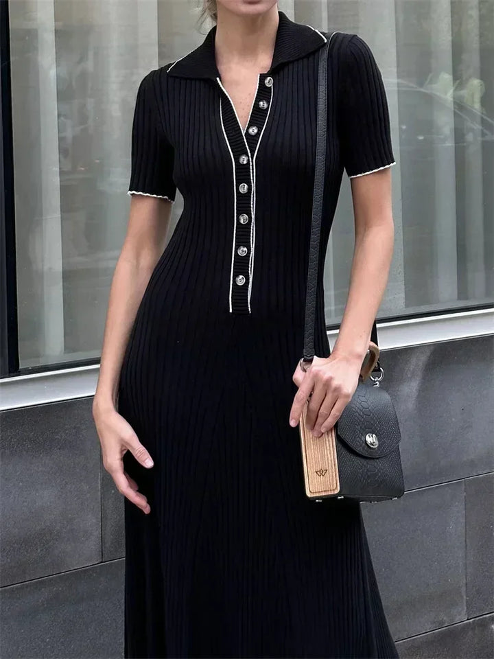 Diana | Tricot Summer Knit Maxi Dress