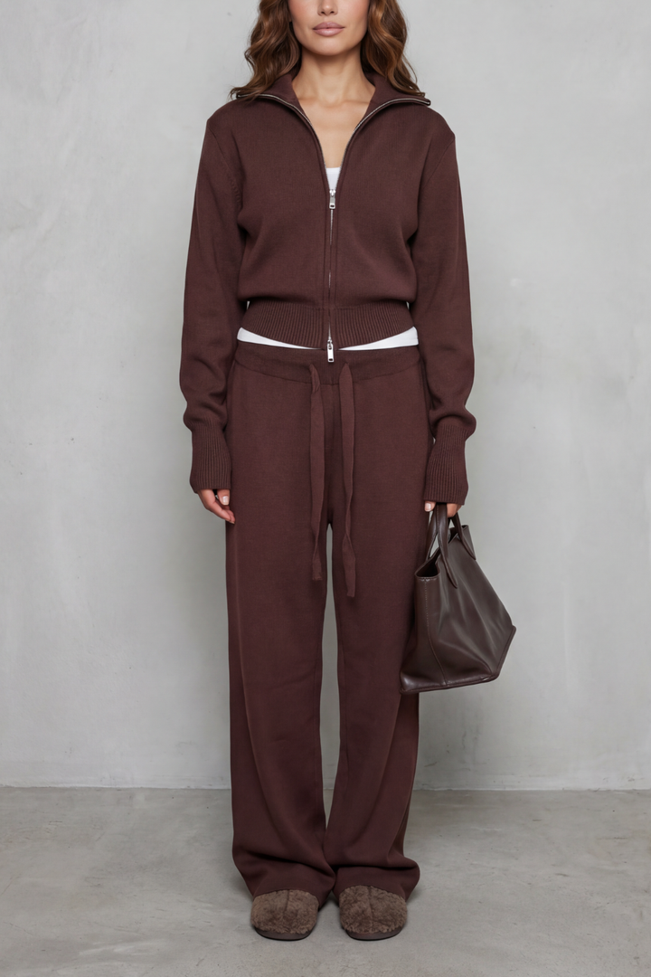 Blair | Relaxed Knit Long Sleeve Lounge Set