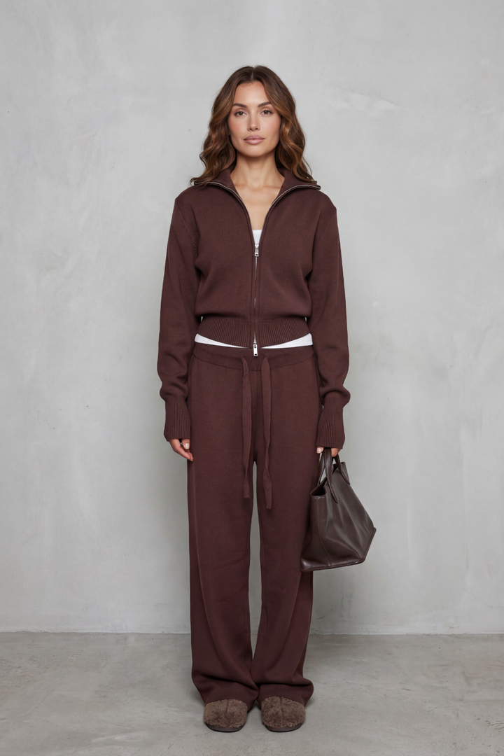 Blair | Relaxed Knit Long Sleeve Lounge Set