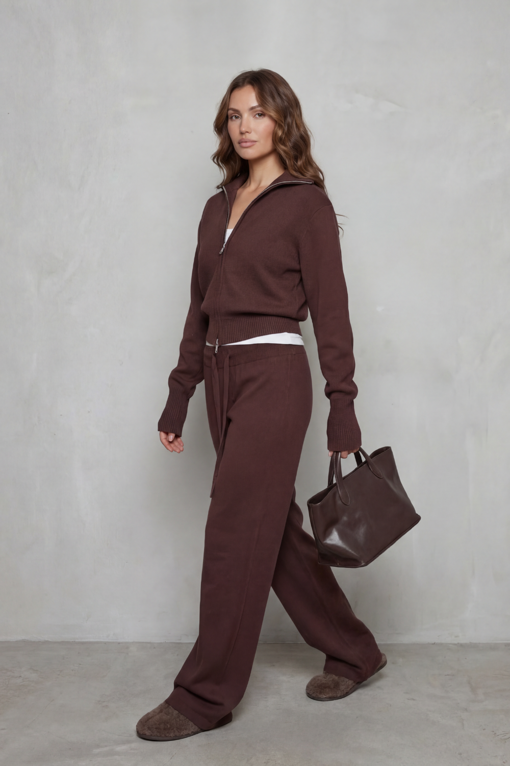 Blair | Relaxed Knit Long Sleeve Lounge Set