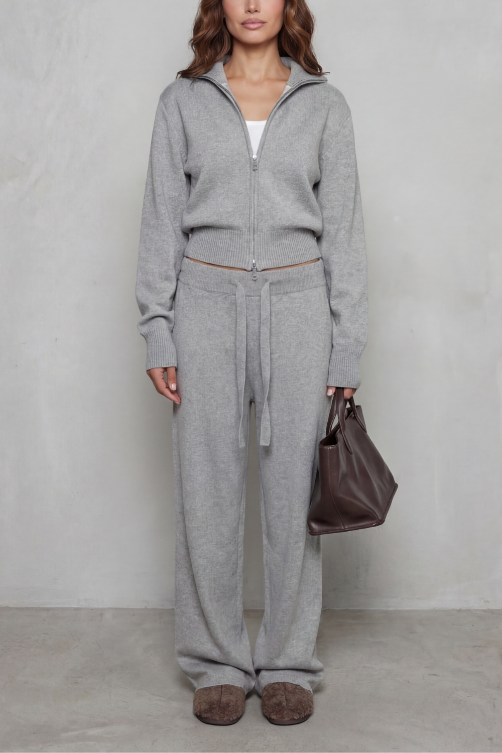 Blair | Relaxed Knit Long Sleeve Lounge Set