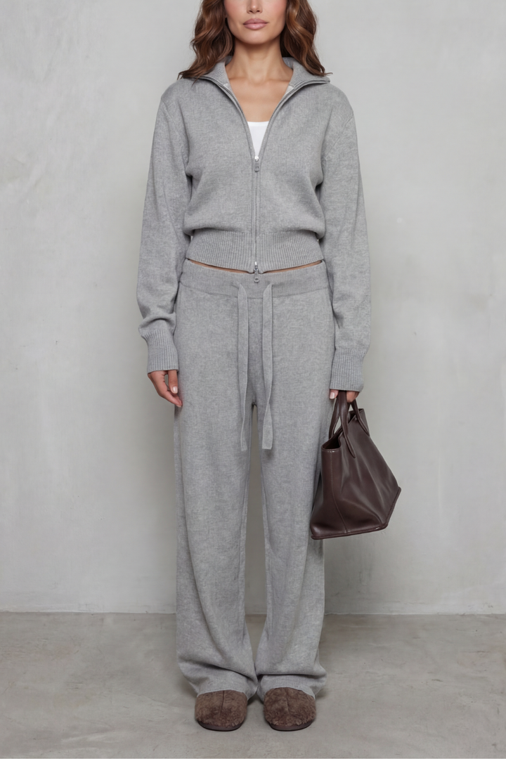 Blair | Relaxed Knit Long Sleeve Lounge Set