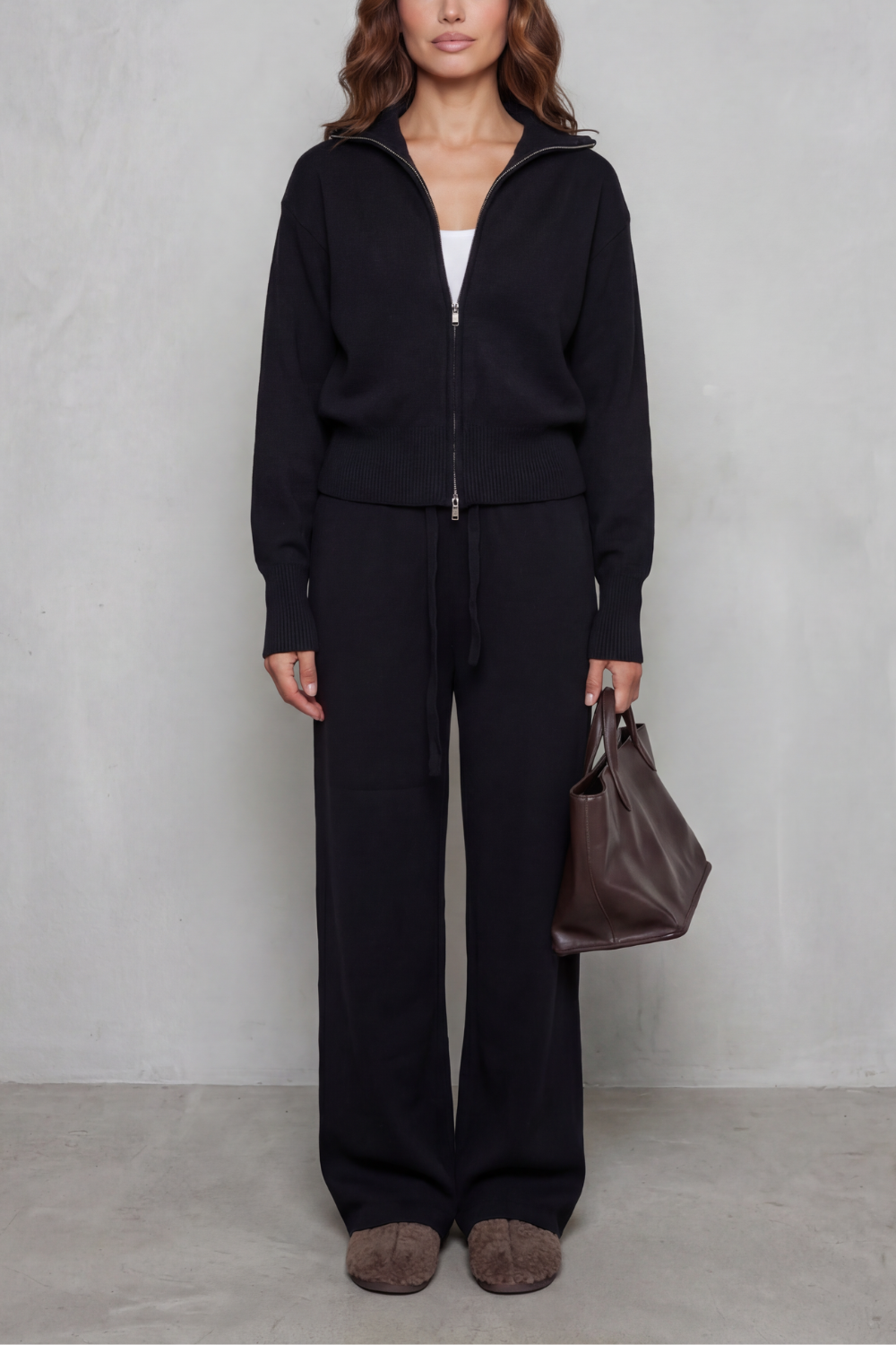 Blair | Relaxed Knit Long Sleeve Lounge Set