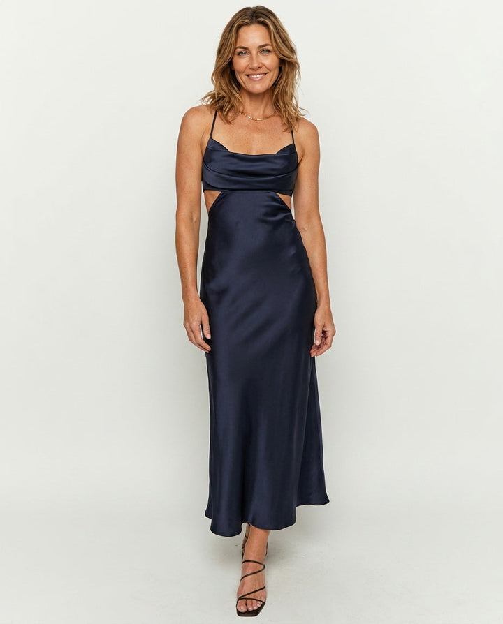 Taleah | Lilac Cut-Out Maxi Dress