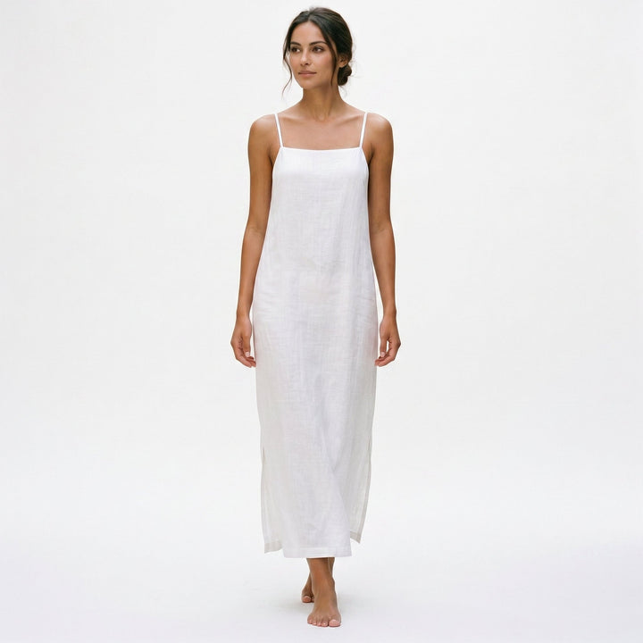 Scarlett | Flowing Red Maxi Dress