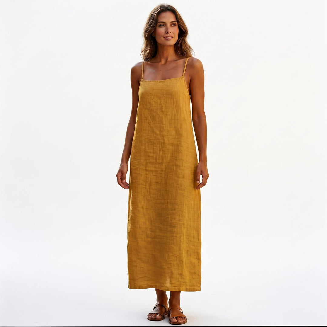Scarlett | Flowing Red Maxi Dress