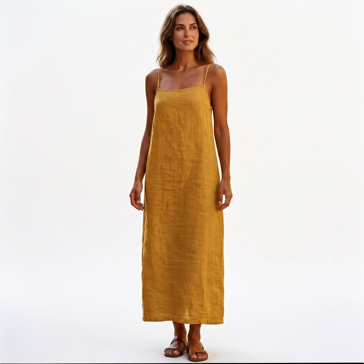 Scarlett | Flowing Red Maxi Dress