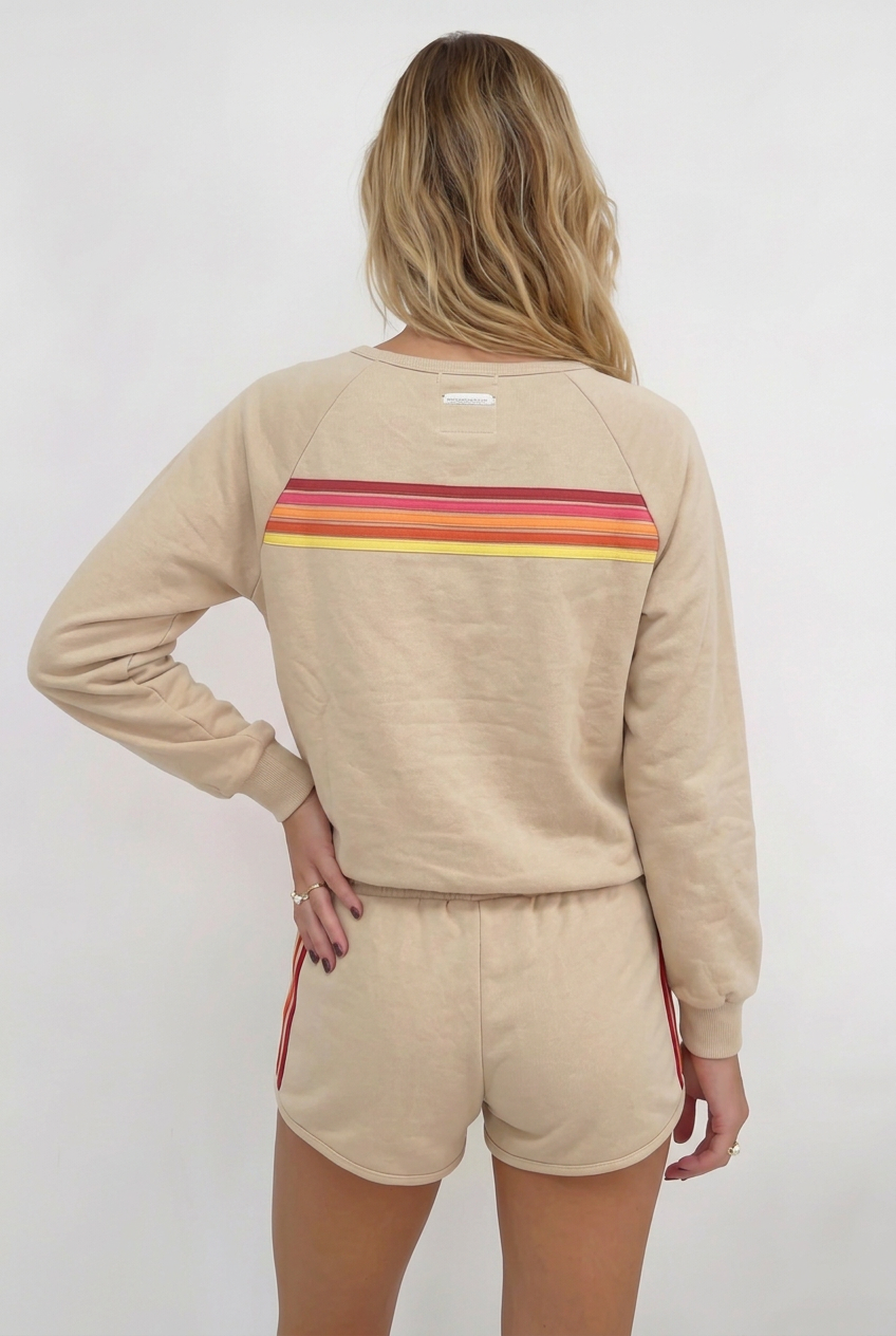 Stacey | Two-Piece Set with Sweatshirt and Shorts