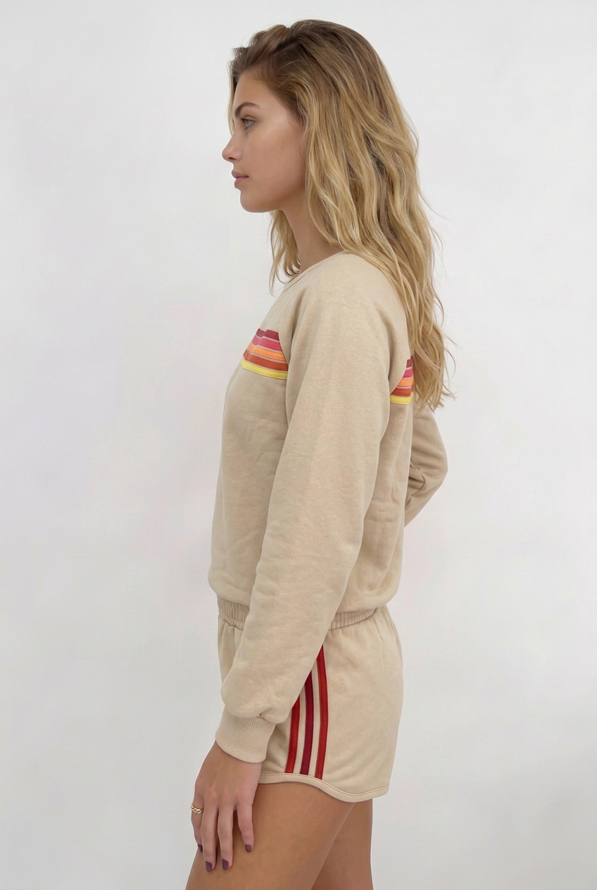 Stacey | Two-Piece Set with Sweatshirt and Shorts