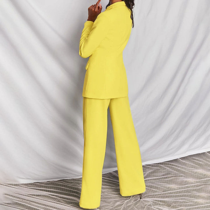 Nadia | Blazer &amp; Wide Leg Trouser Co-ord Set