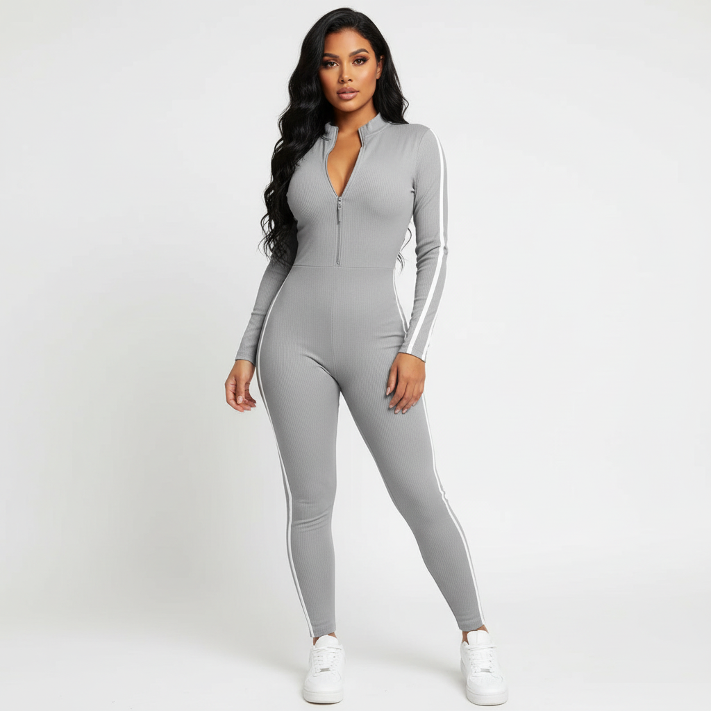 Quinn | Sleek Lounge Jumpsuit