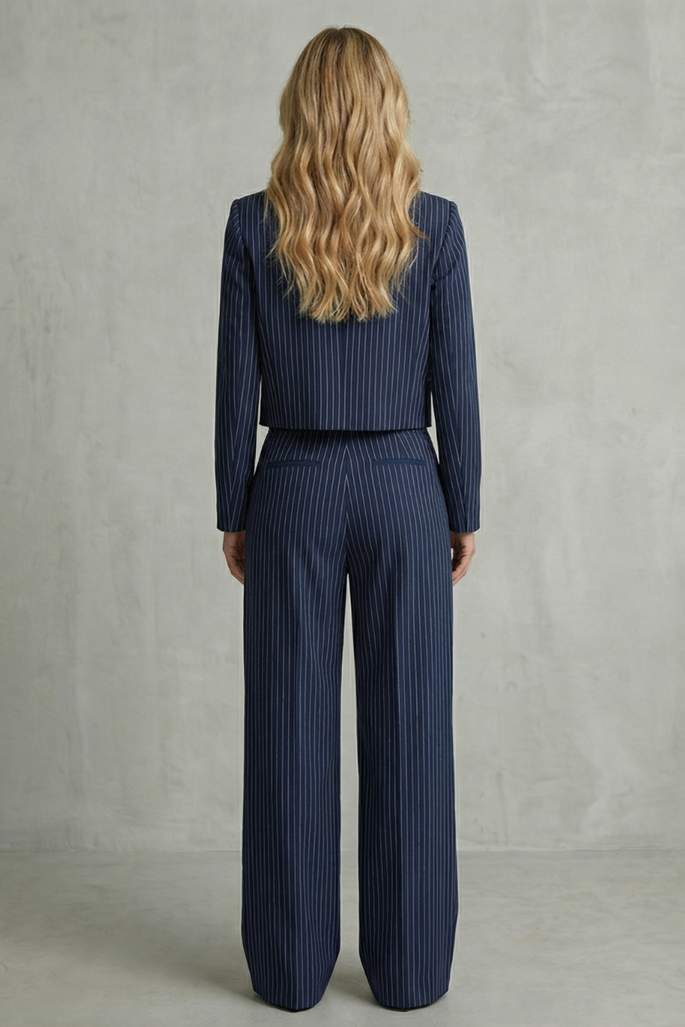 Stravelle | Striped Tailored Blazer &amp; Trouser Two-Piece Set