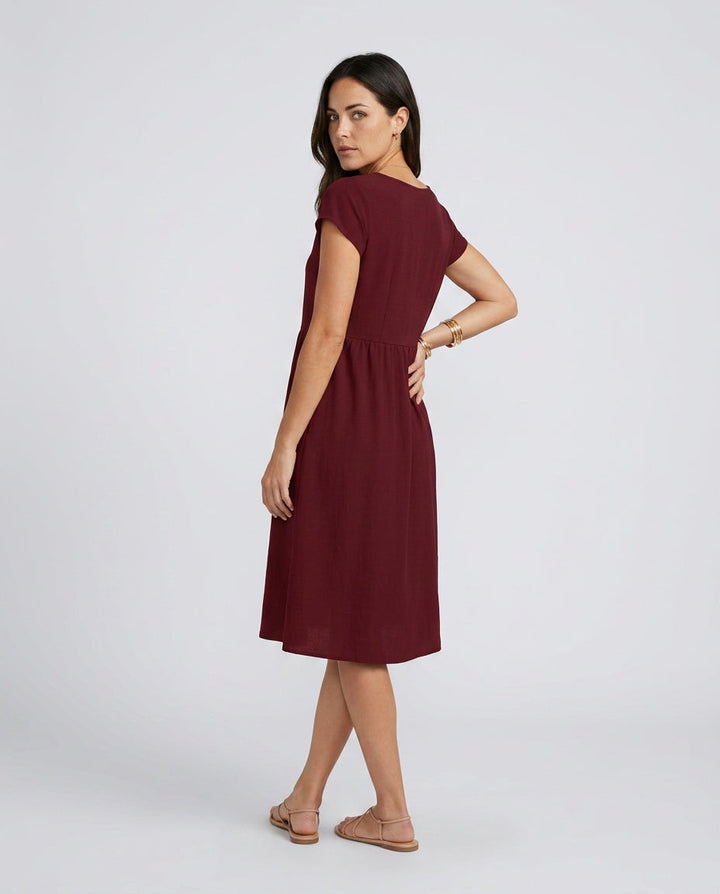 Nadia | Casual Midi with Pockets