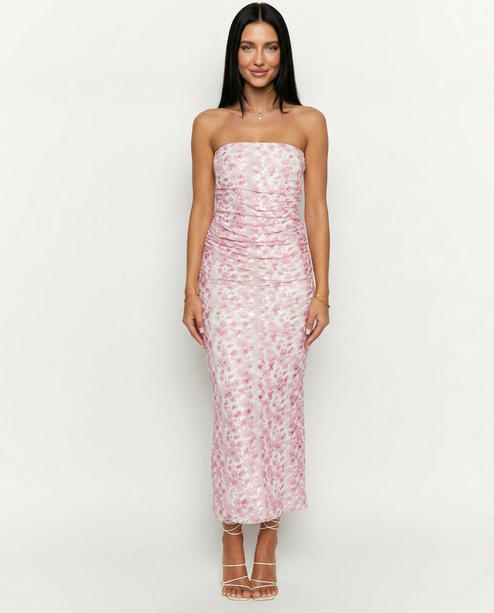 Vivienne | Floral Print Maxi Dress