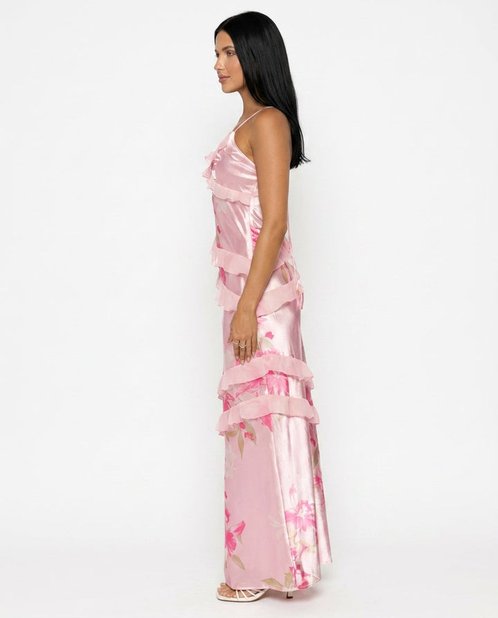 Nadira | Ruffle Maxi Dress