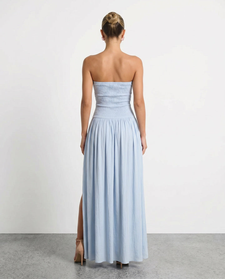 Zofia | Strapless A-Line Maxi Dress