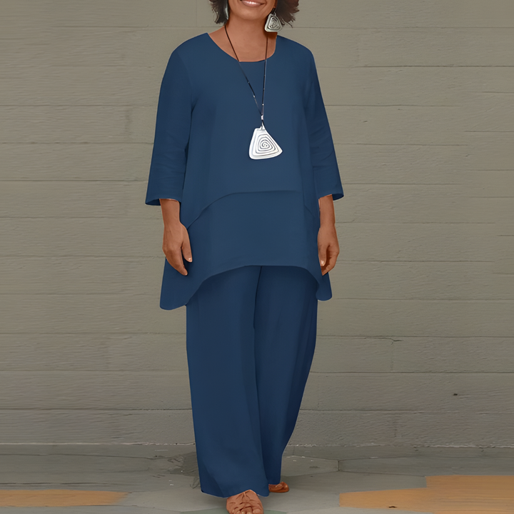 Liora | Wide-Leg Two-Piece Comfort Set