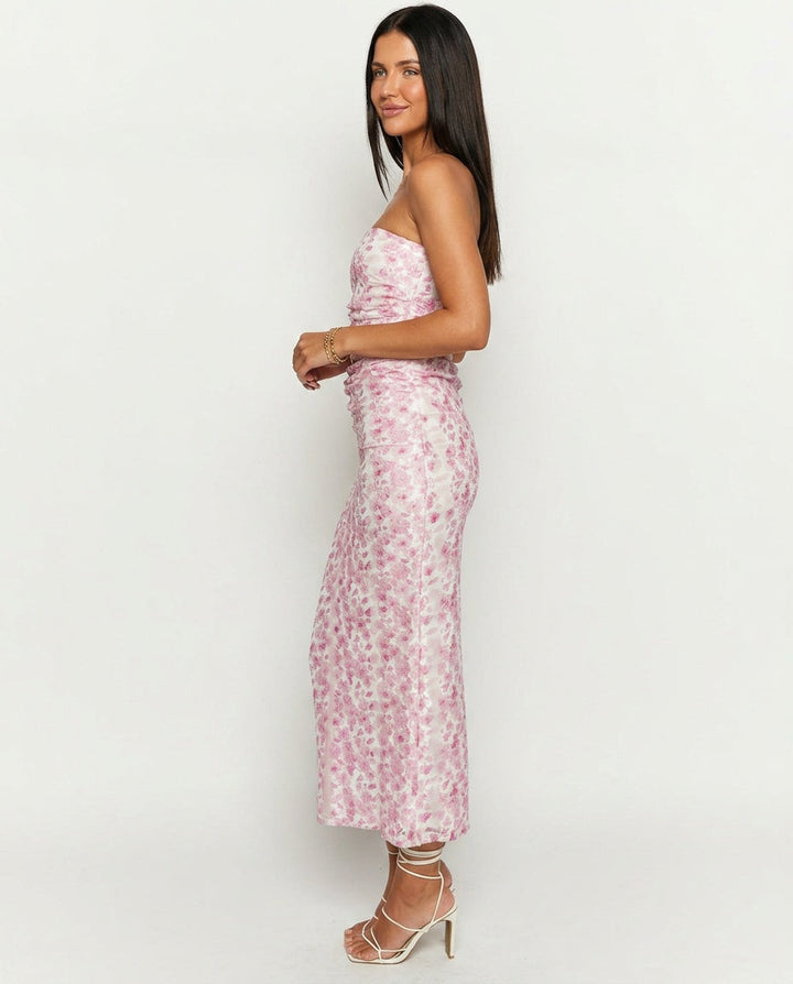 Vivienne | Floral Print Maxi Dress