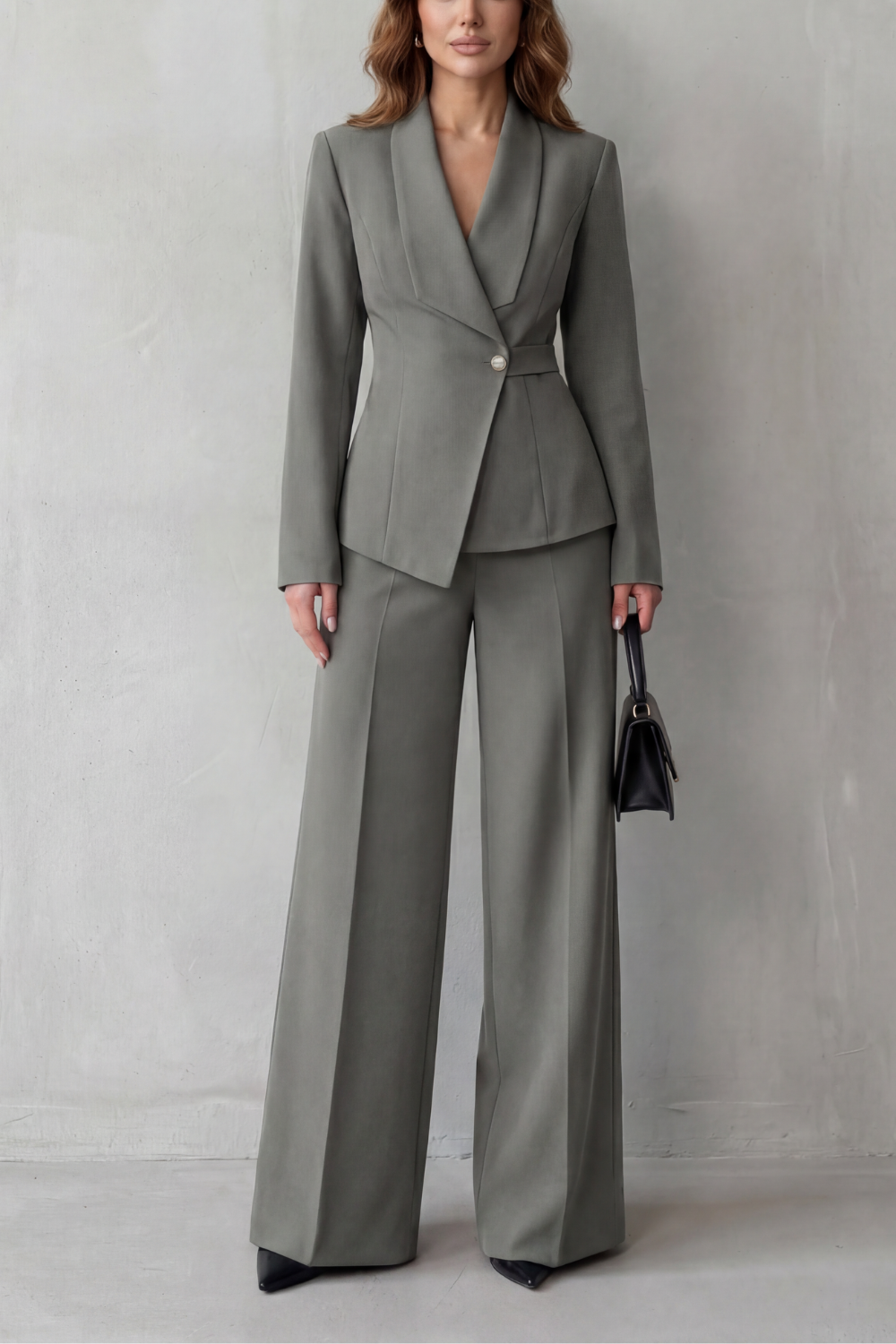 Valdérie | Sculpted Waist Tailored Suit Set