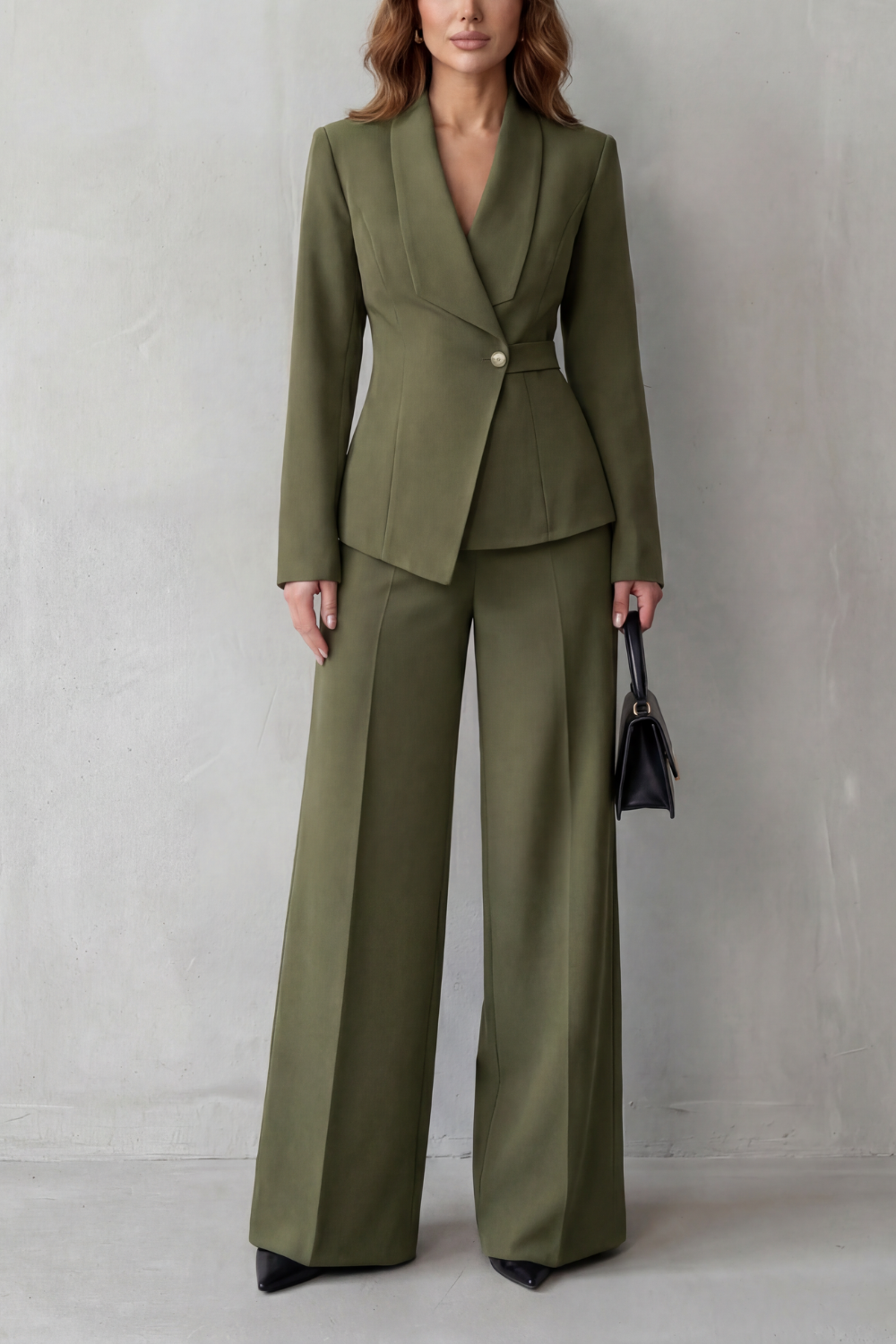 Valdérie | Sculpted Waist Tailored Suit Set