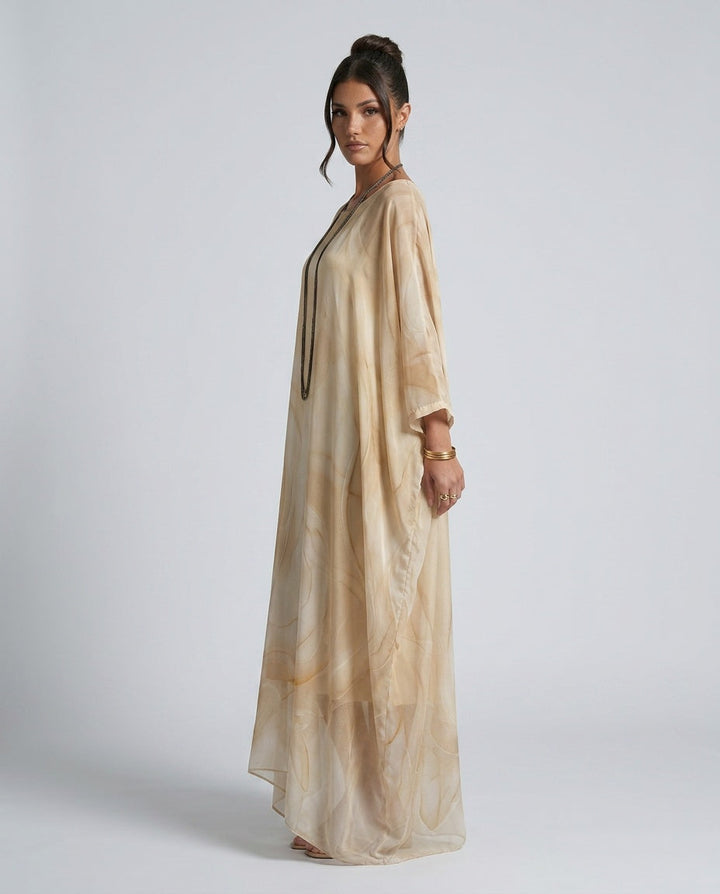 Lena | Tummy-Coverage Relaxed Maxi Dress