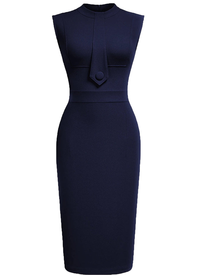 Estelle | Sleeveless Vintage Bodycon Midi Dress