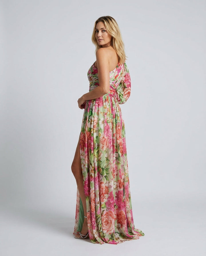 Camille | Flowy Off-Shoulder Summer Maxi Dress
