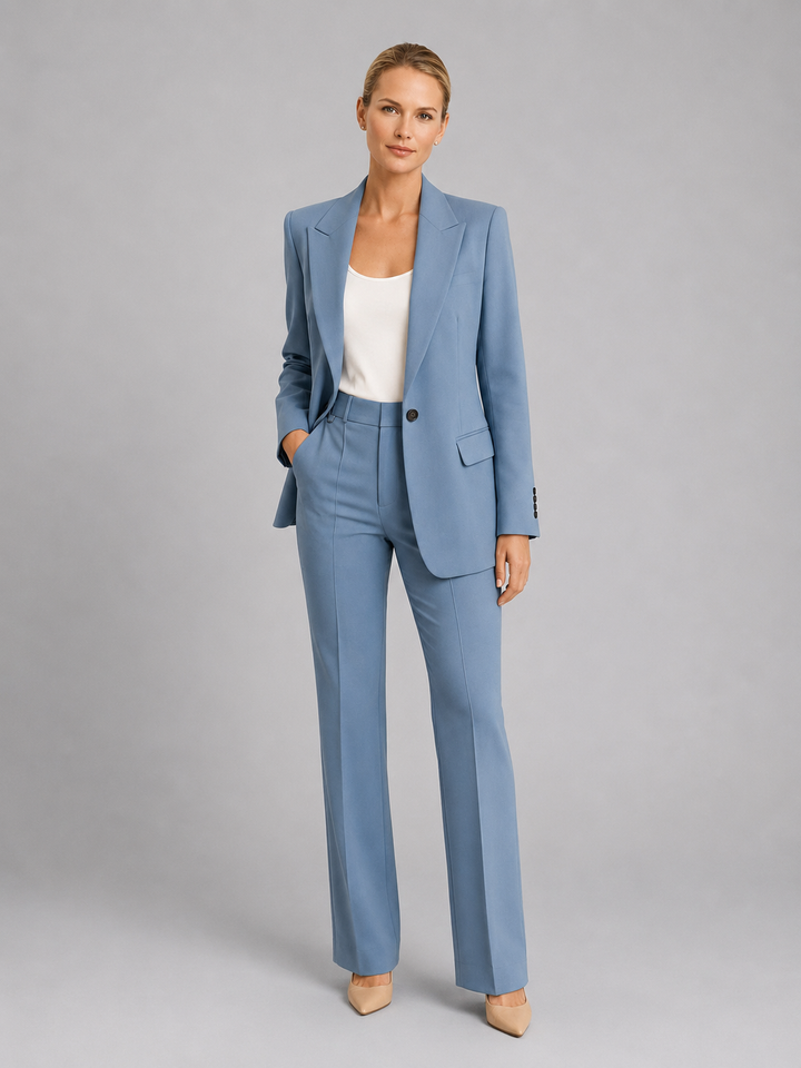 Linnea | Tailored Blazer &amp; High-Waist Trousers Set
