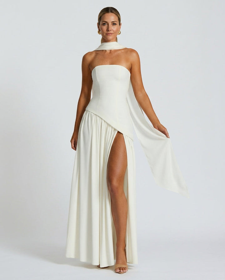 Maliyah | Wrap Tie Waist Maxi Dress