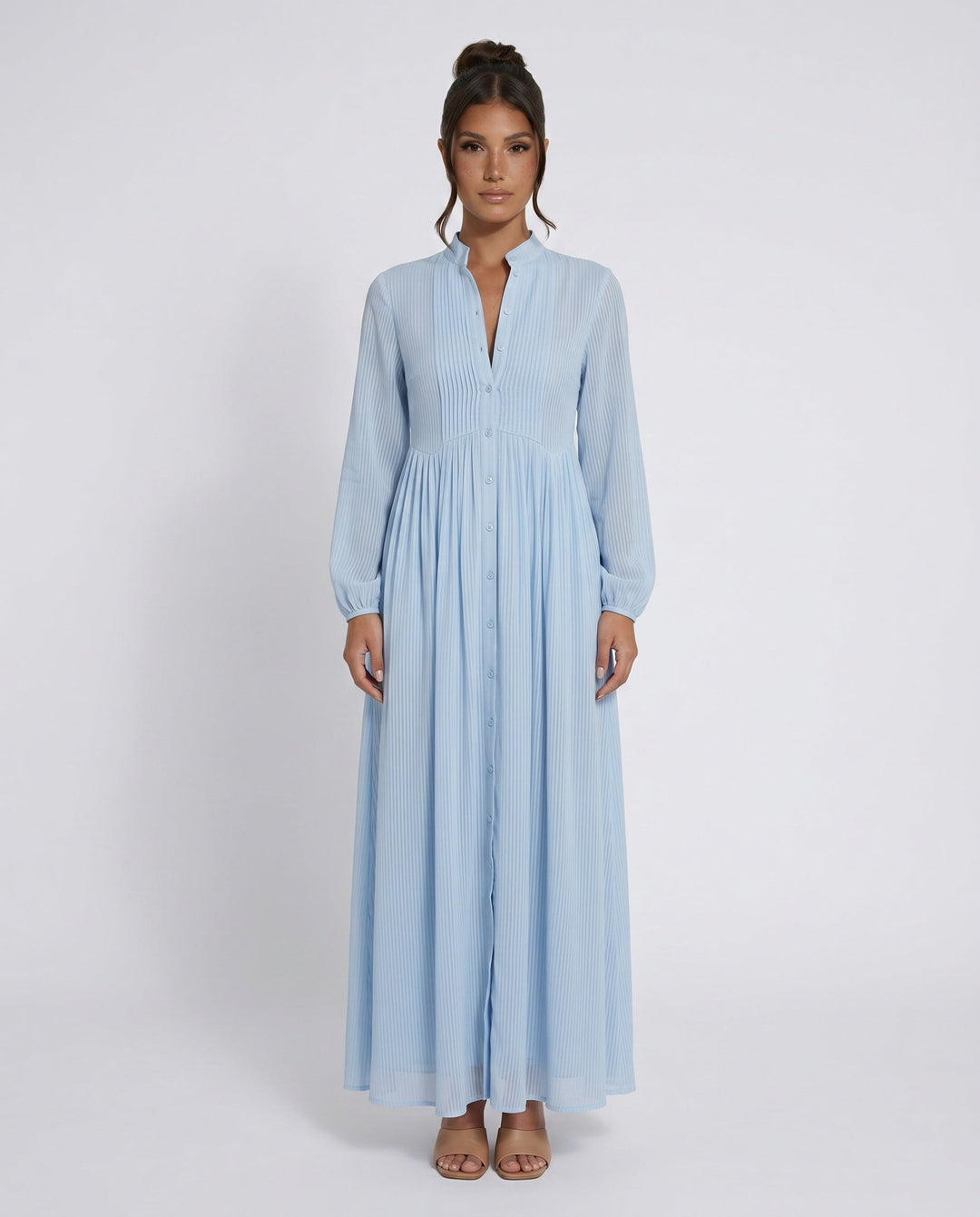Raissa | Button Front Maxi Dress