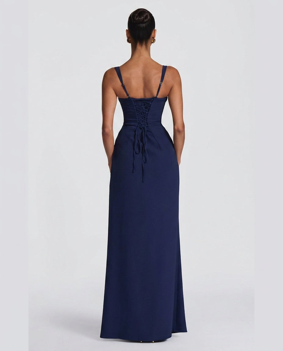 Thea | Strapless Tiered Maxi Dress