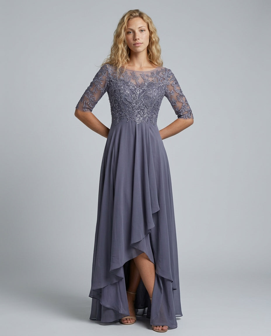 Darcy | Mini Length Dark Blue Party Dress