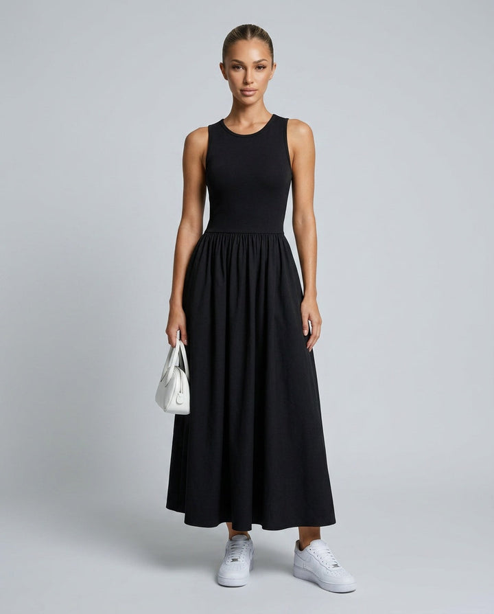 Lorène | Sleeveless Formal Maxi Dress