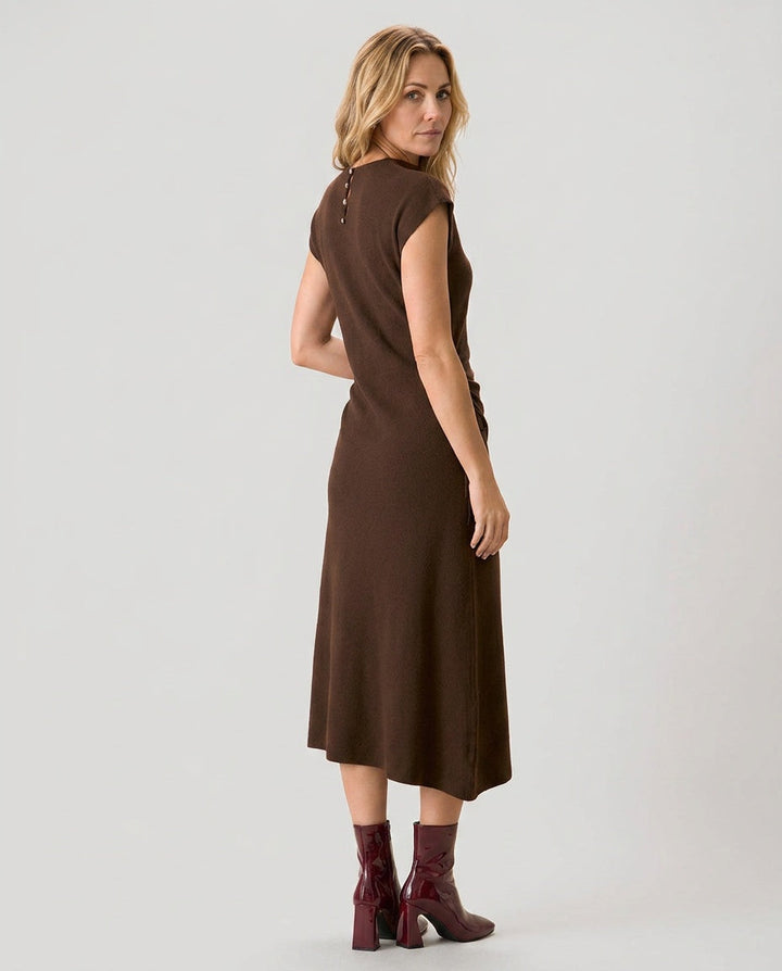 Valentina | Reversible Knit Bodycon Midi Dress
