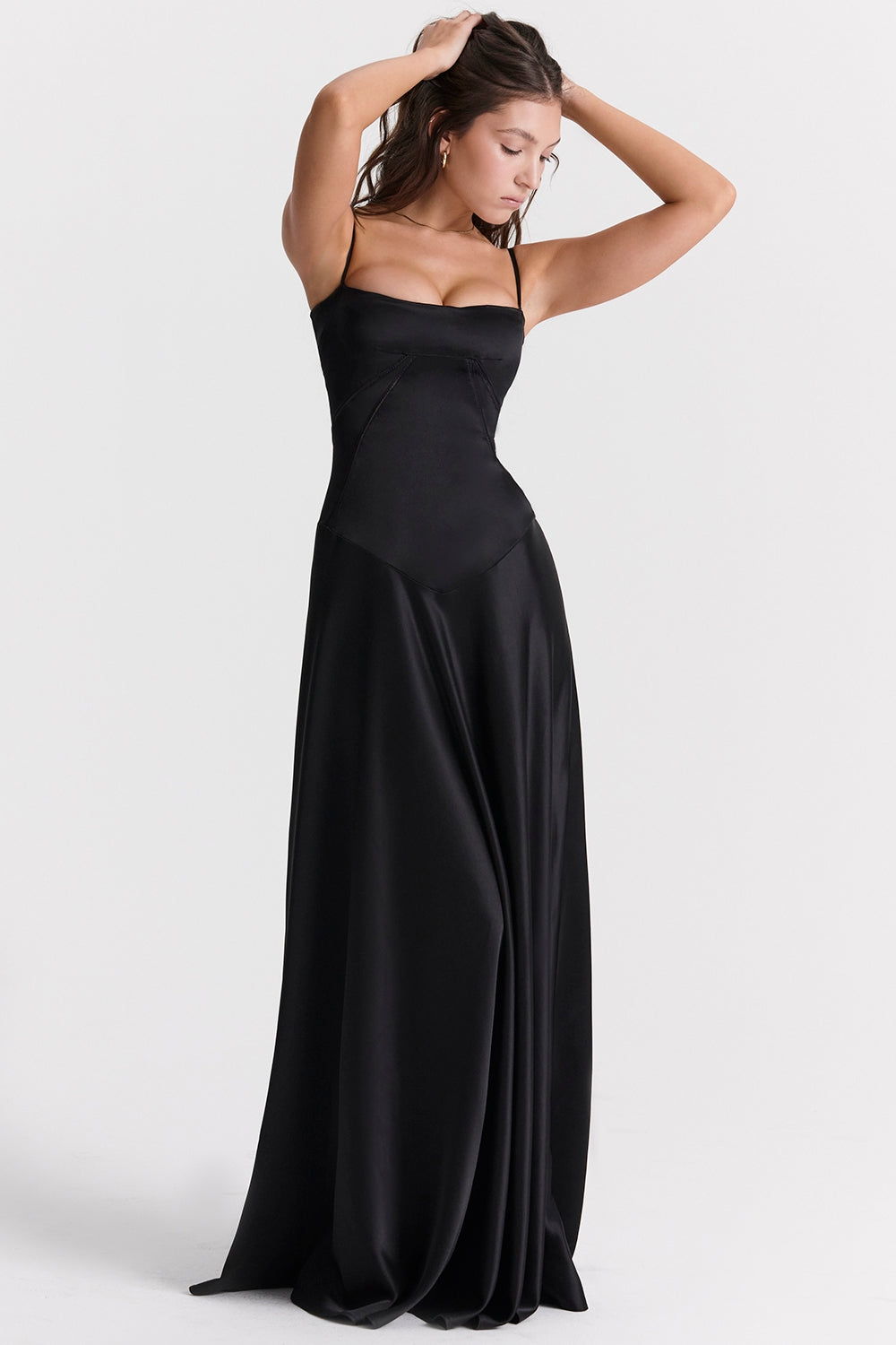 Jenny | Maxi Dress with Lace-Up Back