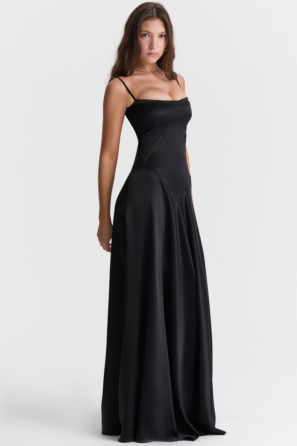 Jenny | Maxi Dress with Lace-Up Back